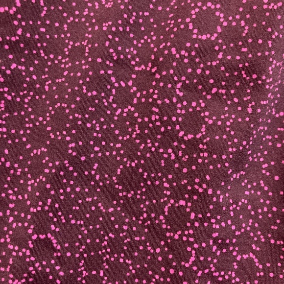 Lululemon Burgundy & Pink Striped Strappy Workout Tank Top Size 8 - Picture 3 of 6